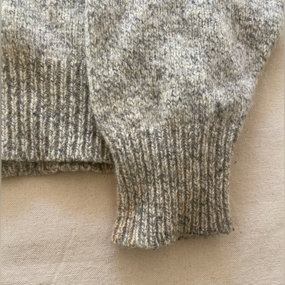 Fieldmaster Ragg Wool Sweater with Red Stripe Vintage Outdoors Womens Large - Picture 5 of 8